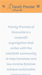 Mobile Screenshot of familypromiseknoxville.org